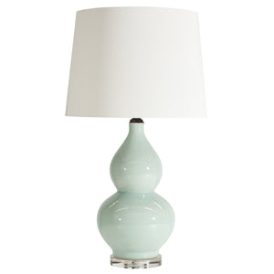 Kemp green table lamp, green lamp, green table lamp, Canvas and Sasson, Interior Collections.