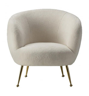 EWANO TUB CHAIR FAUX SHEEPSKIN, ewano, tub chair, interior collections, Gallery Direct 