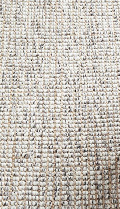 Annabelle Wool & Jute Rug - Grey