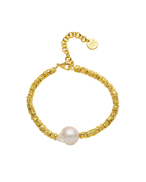 Liora Pearl and Gold Bracelet