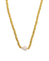 Liora Pearl and Gold Necklace