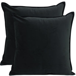 black velvet cushion, black cushion, velvet cushion, NF Living, Interior Collections