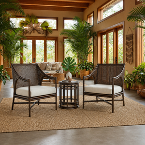 Cape Town Lounge Chair - coffee bean