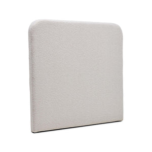 Palome bedhead, Horgans bedheads, cream boucle bedhead, cream bedhead, queen size bedhead, double bedhead, queen size cream boucle bedhead, Interior Collections, Japandi bedhead, 