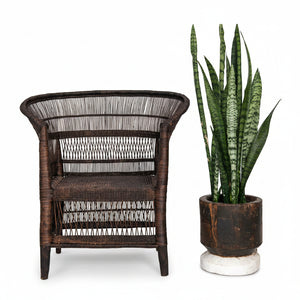 brown malawi chair, dark brown malawi chair, malawi dining chair, malawi chair sydney, authentic malawi chair, interior Collections, Coastal drift, boho dining chairs, coastal style dining chairs, alfresco dining chairs, outdoor chairs, resort style chairs