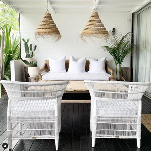 WHITE malawi chair, white  malawi chair Interior Collections, malawi dining chair, malawi chair sydney, authentic malawi chair, interior Collections, Coastal drift, boho dining chairs, coastal style dining chairs, alfresco dining chairs, outdoor chairs, resort style chairs