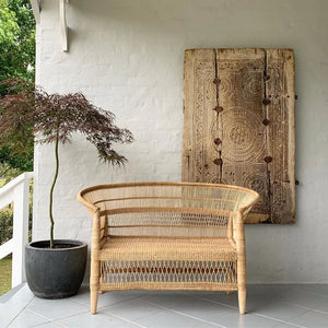 Malawi Chair Double Seater Natural, Interior Collections, Malawi chair, Malawi, African rattan furniture, rattan furniture, rattan sofa, rattan chair, Craft Enterprises, Malawi 2 seater, Malawi Sydney, Malawi Victoria, Malawi Queensland, rattan 2 seater chair