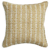 Luxor Saffron linen cushion