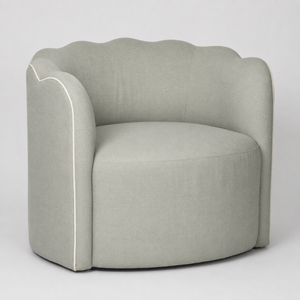 Scallop Armchair - Seafoam