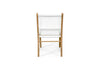 Coastal Teak Dining chair - white