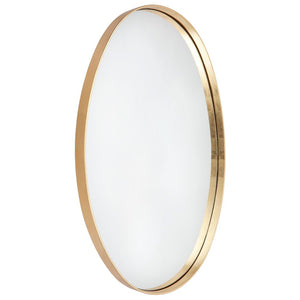 Lucille oval wall mirror gold leaf, gold leaf oval mirror, oval mirror, oval gold mirror, Cafe Lighting mirror, Destiny mirror, Contemporary mirror, chic gold mirror, elegant gold mirror