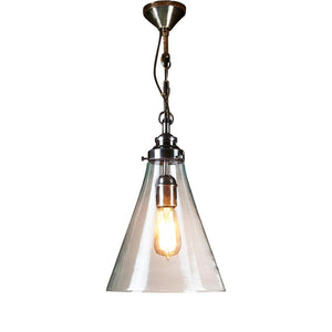 GADSDEN CEILING PENDANT SMALL SILVER, Emac and Lawton, glass light pendant, Gadsden Glass Pendant Light, Small, Antique Silver, Interior Collections