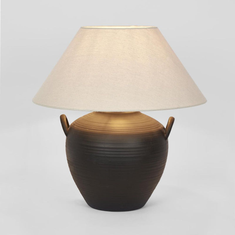 Camille Black Table Lamp