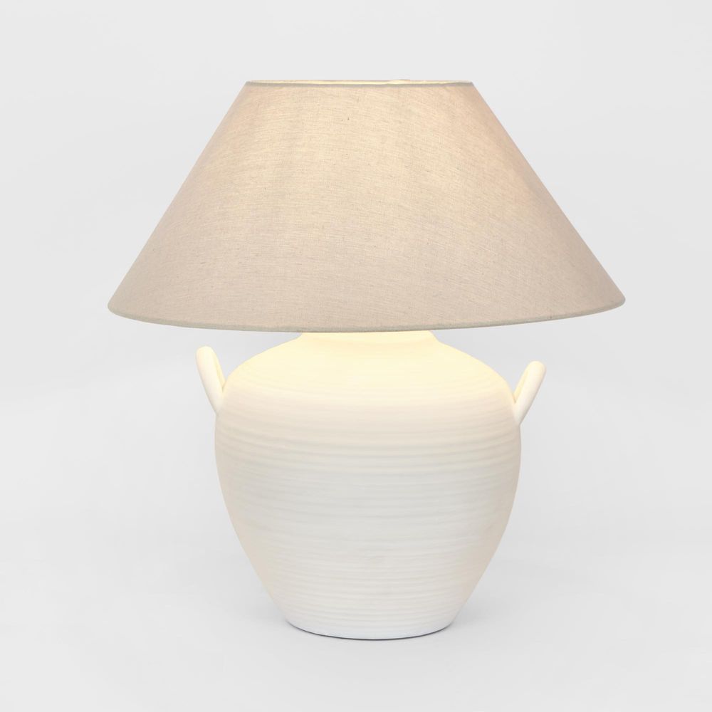 Camille White Table Lamp