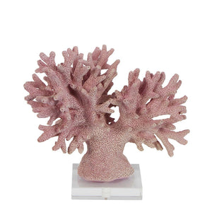 Coastal decor, coastal coral decor, Interior Collections, pink coral, mauve coral, resin coral, home decor, Hamptons decor, Coastal decor, Florabelle