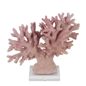 Coastal decor, coastal coral decor, Interior Collections, pink coral, mauve coral, resin coral, home decor, Hamptons decor, Coastal decor, Florabelle