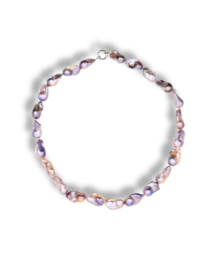pink baroque pearl necklace, natural pink baroque pearl, natural pink pearls, authentic pink baroque pearls, natural pink baroque pearl necklace, Interior Collections