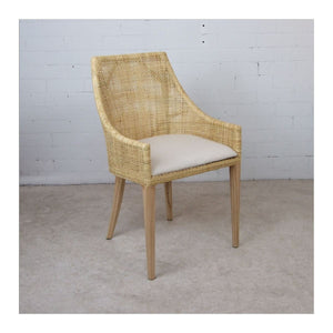 Takiko Bay Dining Chair - natural