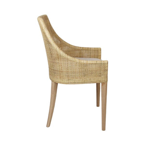 Takiko Bay Dining Chair - natural