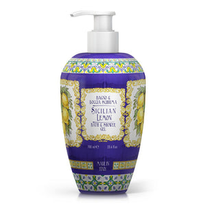 Sicilian Lemon body Wash, Interior Collections, gently hand wash, luxury hand wash