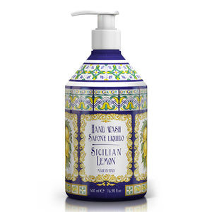 Sicilian Lemon Hand Wash, Interior Collections, gently hand wash, luxury hand wash