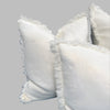 Off white rustic linen cushion, Briar rustic linen cushion, Interior Collections, 100% European linen cushion