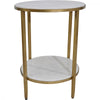 Illinois Side Table - Gold