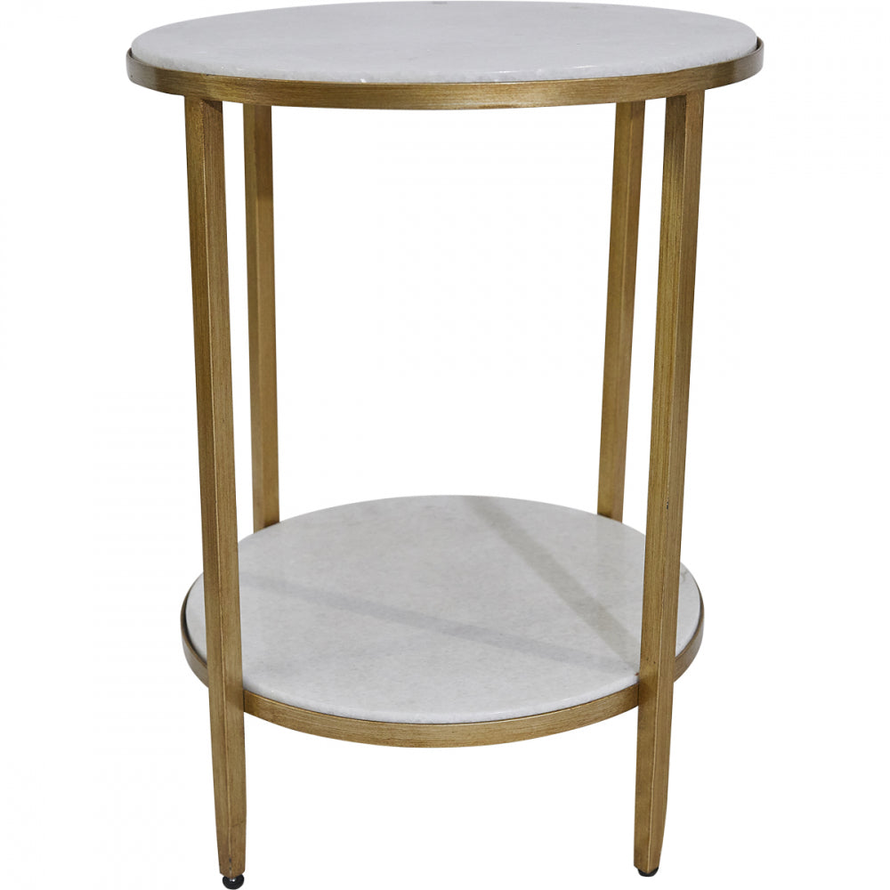 Illinois Side Table - Gold