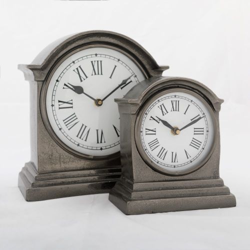 Hamptons Clock Black Nickel