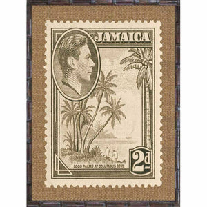 Island Stamps Framed Art Series 1