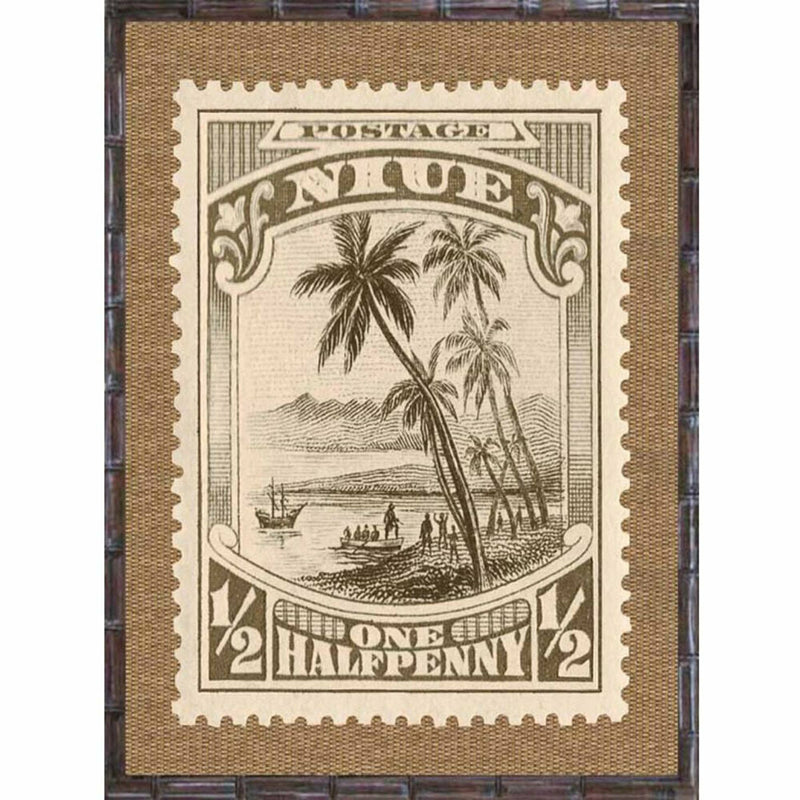 Island Stamps Framed Art Series 2