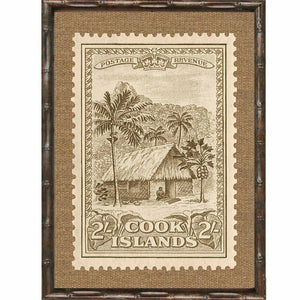 Island Stamps Framed Art Series 3