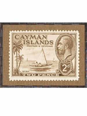 Island Stamps Framed Art Series 5