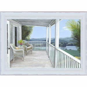 Hamptons Coastal Front Porch 1
