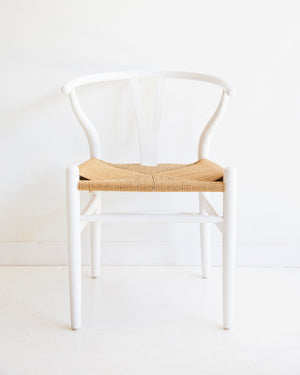 Hans J Wegner Designer Replica Chair – Vivid White