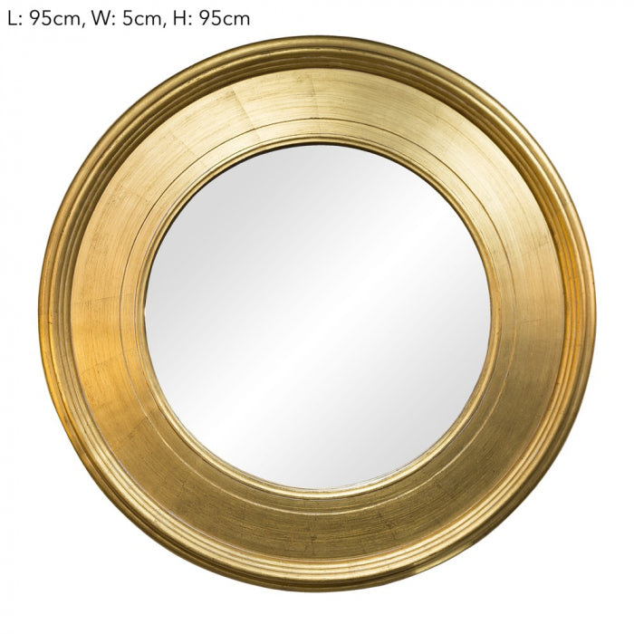 Gold Regency mirror