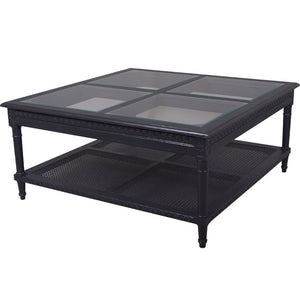 Nantucket coffee table black