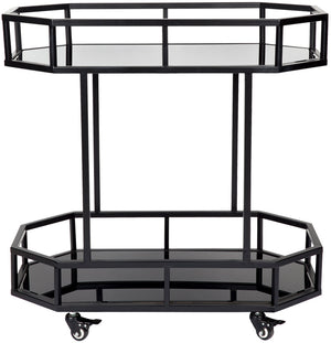 Manhattan Drinks Trolley - Black