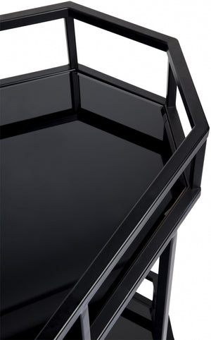 Manhattan Drinks Trolley - Black