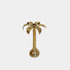 Solid Brass Palm Candlestick