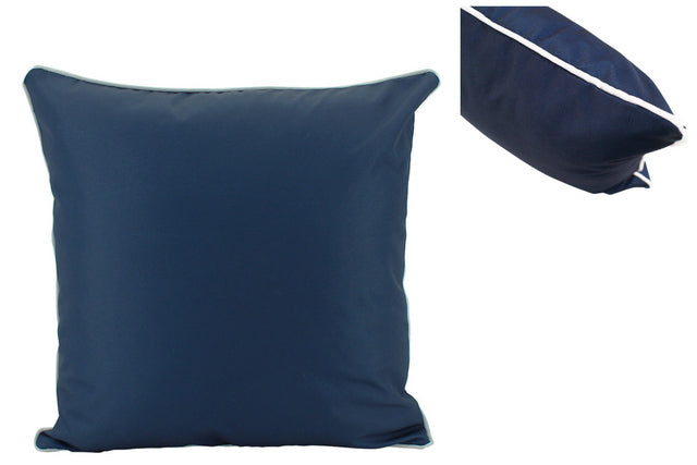 Large Navy Outdoor Cushions