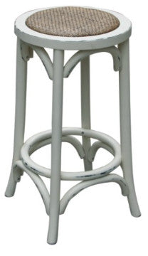 Hamptons stool - white