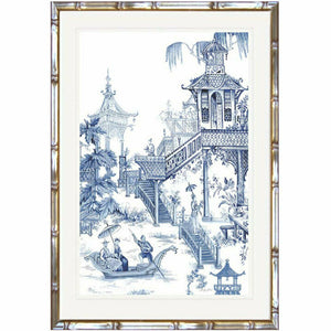 Chinoiserie art, Interior Collections, Blue and White art, blue and white prints, hamptons artworks, Hamptons art, Coastal art