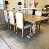 Hamptons Parquetry Elm dining table