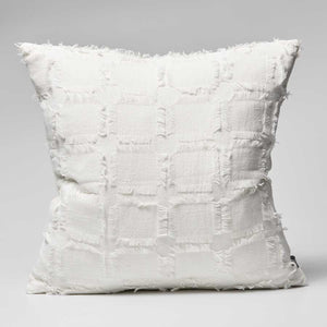 Bedu Linen Cushion - white