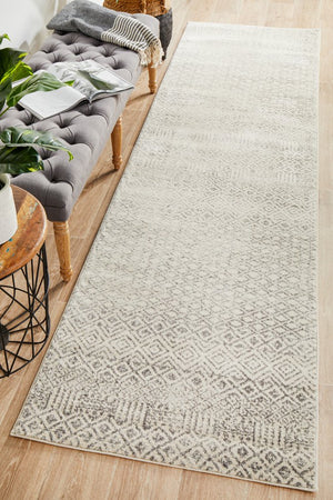 Contemporary Grey Diamond rug