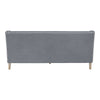 Coastal soft grey 3 seat sofa