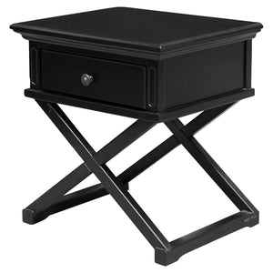 Rhode Island lamp table black