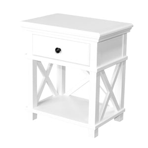 Rhode Island bedside table black