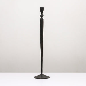 Black Iron Candlestick